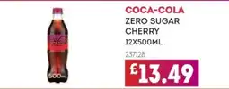 Bestway Coca-cola zero sugar cherry offer