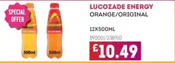 Bestway Lucozade energy orange/original offer