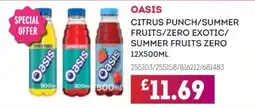 Bestway Oasis citrus punch/summer fruits/zero exotic/summer fruits zero offer