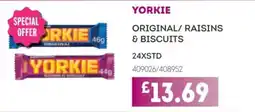 Bestway Yorkie original/raisins & biscuits offer