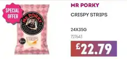 Bestway Mr Porky crispy strips offer