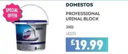 Bestway Domestos professional urinal block offer
