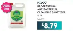 Bestway Nilco professional antibacterial cleaner & sanitiser offer