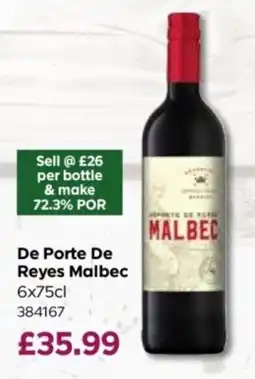 Bestway De Porte De Reyes Malbec offer