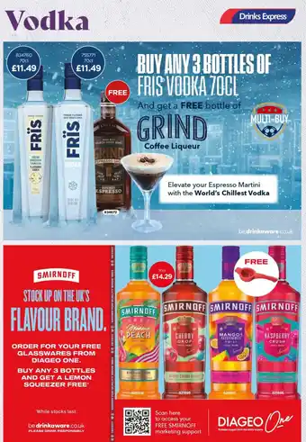 Bestway Fris Vodka offer
