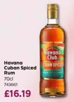 Bestway Havana Club Cuban Spiced Rum offer