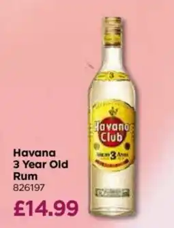 Bestway Havana rum offer
