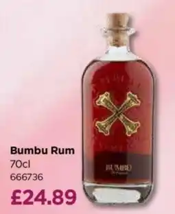 Bestway Bumbu rum offer