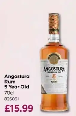 Bestway Angostura rum offer