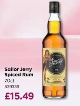 Bestway Sailor Jerry Spiced Rum offer