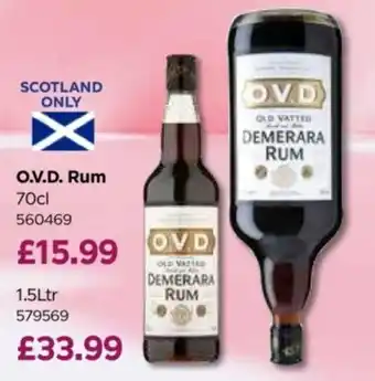 Bestway O.V.D. rum offer