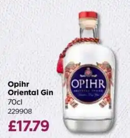 Bestway Opihr oriental gin offer