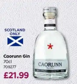 Bestway Caorunn Gin offer
