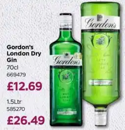 Bestway Gordon's London Dry Gin offer