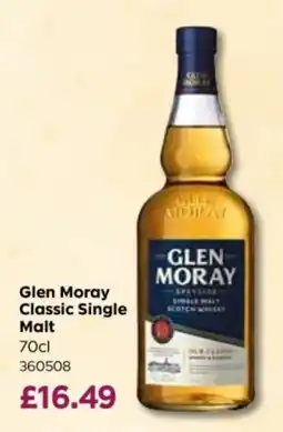 Bestway Glen Moray classic single malt offer