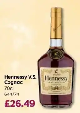 Bestway Hennessy v.s. cognac offer