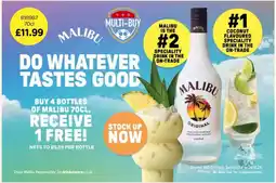 Bestway Malibu rum offer