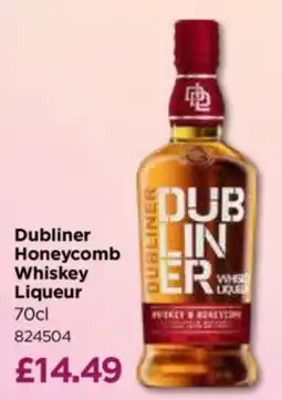 Bestway Dubliner honeycomb whiskey liqueur offer