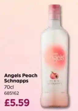 Bestway Angels peach schnapps offer