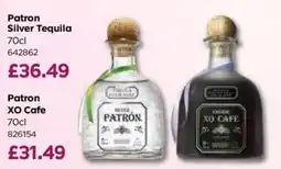 Bestway Patron silver tequila offer