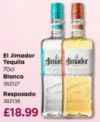 Bestway El Jimador tequila offer
