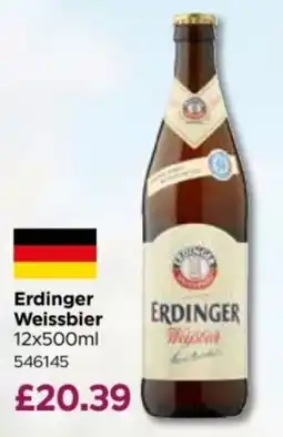 Bestway Erdinger weissbier offer