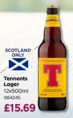 Bestway Tennents lager offer