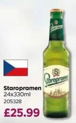Bestway Staropramen offer