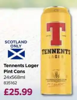 Bestway Tennents lager offer