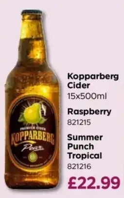 Bestway Kopparberg cider offer