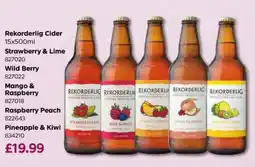 Bestway Rekorderlig cider offer