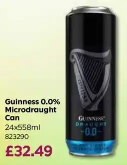 Bestway Guinness microdraught can offer