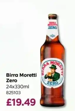 Bestway Birra Moretti Zero offer