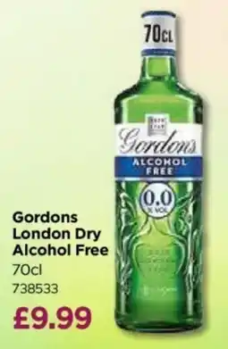 Bestway Gordons london dry alcohol free offer