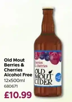 Bestway Old Mout Berries & Cherries Alcohol Free Cider offer