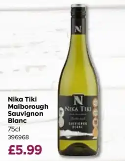 Bestway Nika Tiki malborough sauvignon blanc offer