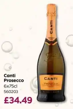 Bestway Canti Prosecco offer