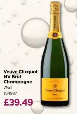 Bestway Veuve Clicquot NV Brut Champagne offer