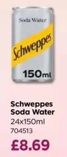 Bestway Schweppes soda water offer