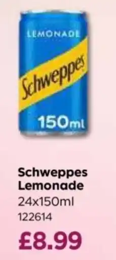 Bestway Schweppes lemonade offer