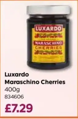 Bestway Luxardo maraschino cherries offer