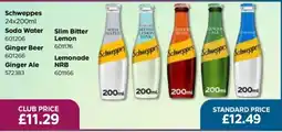 Bestway Schweppes soda water offer