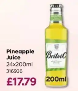 Bestway Britvic pineapple juice offer