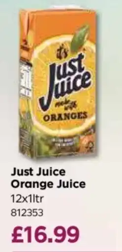 Bestway Just Juice Orange Juice offer