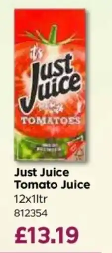 Bestway Just Juice Tomato Juice offer