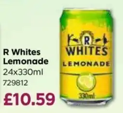 Bestway R Whites lemonade offer