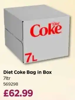 Bestway Diet Coke Bag in Box offer