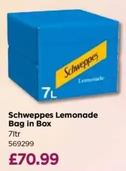 Bestway Schweppes lemonade offer
