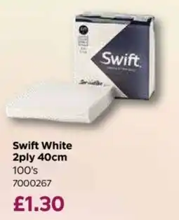 Bestway Swift white 2ply 40cm offer