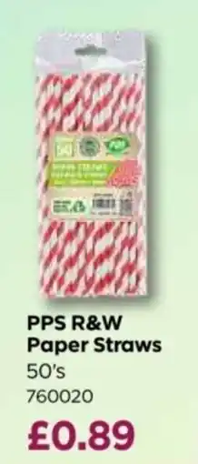 Bestway Pps R&W Paper Straws offer